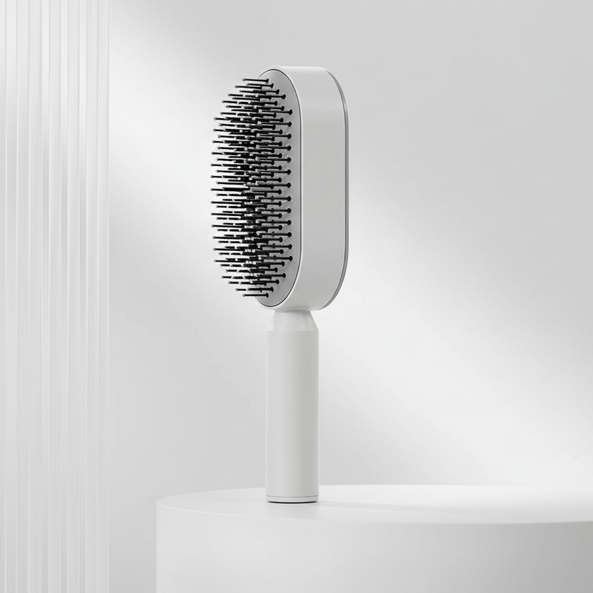 Self-Cleaning Scalp Massage Hair Brush