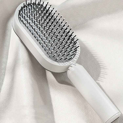 Self-Cleaning Scalp Massage Hair Brush