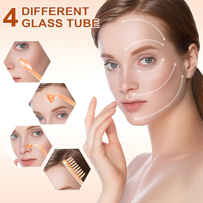 4-in-1 High Frequency Violet Ray Wand for Acne Treatment