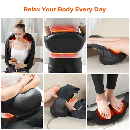 Shiatsu Neck & Shoulder Massager with Infrared Heat