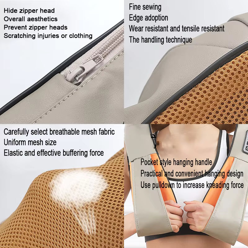 Shiatsu Neck & Shoulder Massager with Infrared Heat