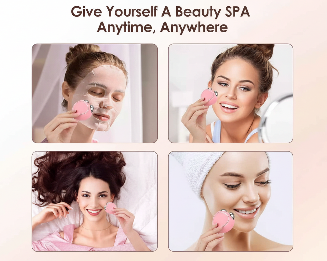 Microcurrent Facial Roller - Skin Tightening & Anti-Wrinkle