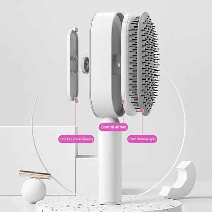 Self-Cleaning Scalp Massage Hair Brush