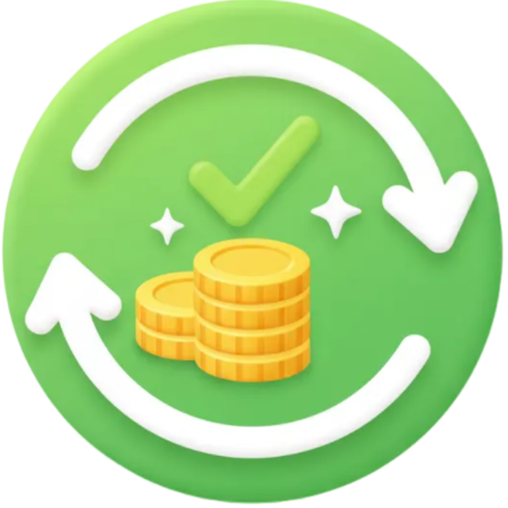 Money-Back Guarantee Icon