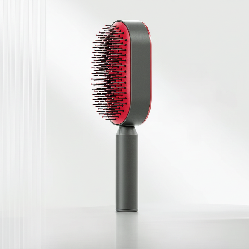 Self-Cleaning Scalp Massage Hair Brush
